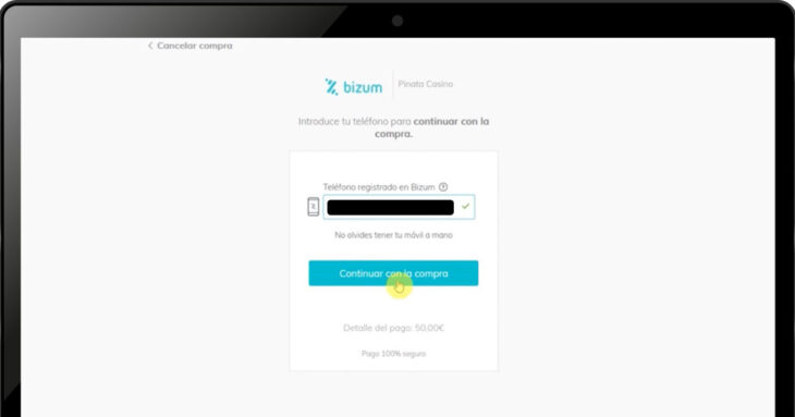 Verificación telefónica para transferencia bancaria
